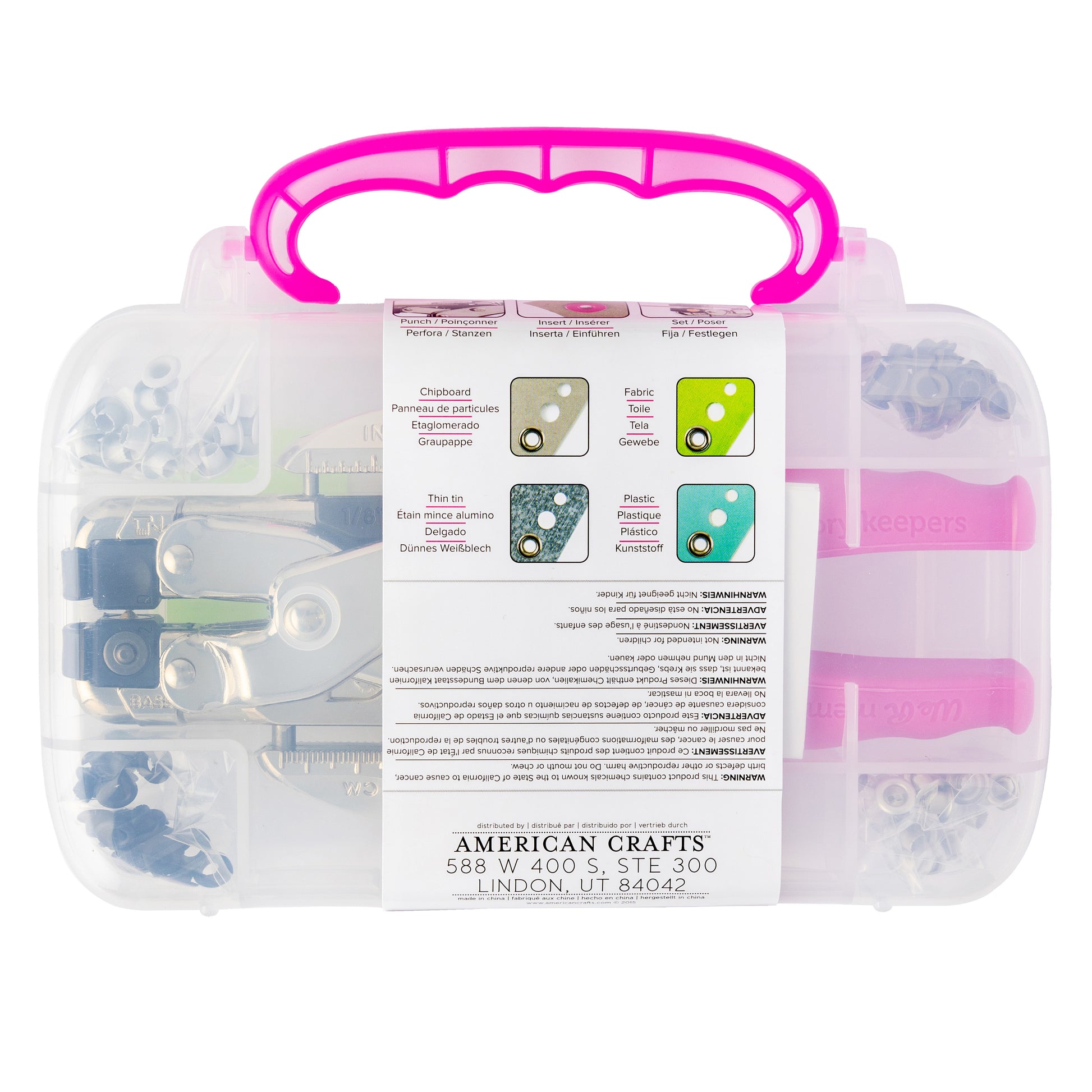 We R Makers Crop-A-Dile Hole Punch & Eyelet Setter Kit
