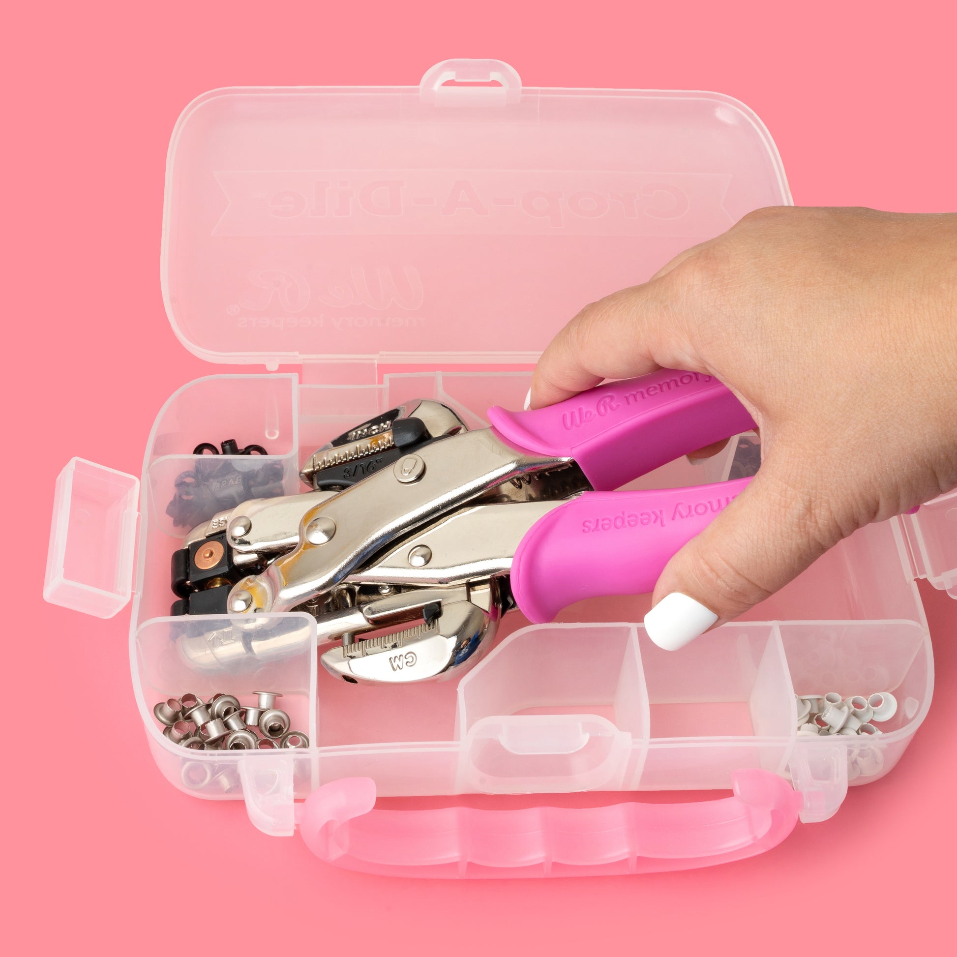 We R Makers Crop-A-Dile Hole Punch & Eyelet Setter Kit