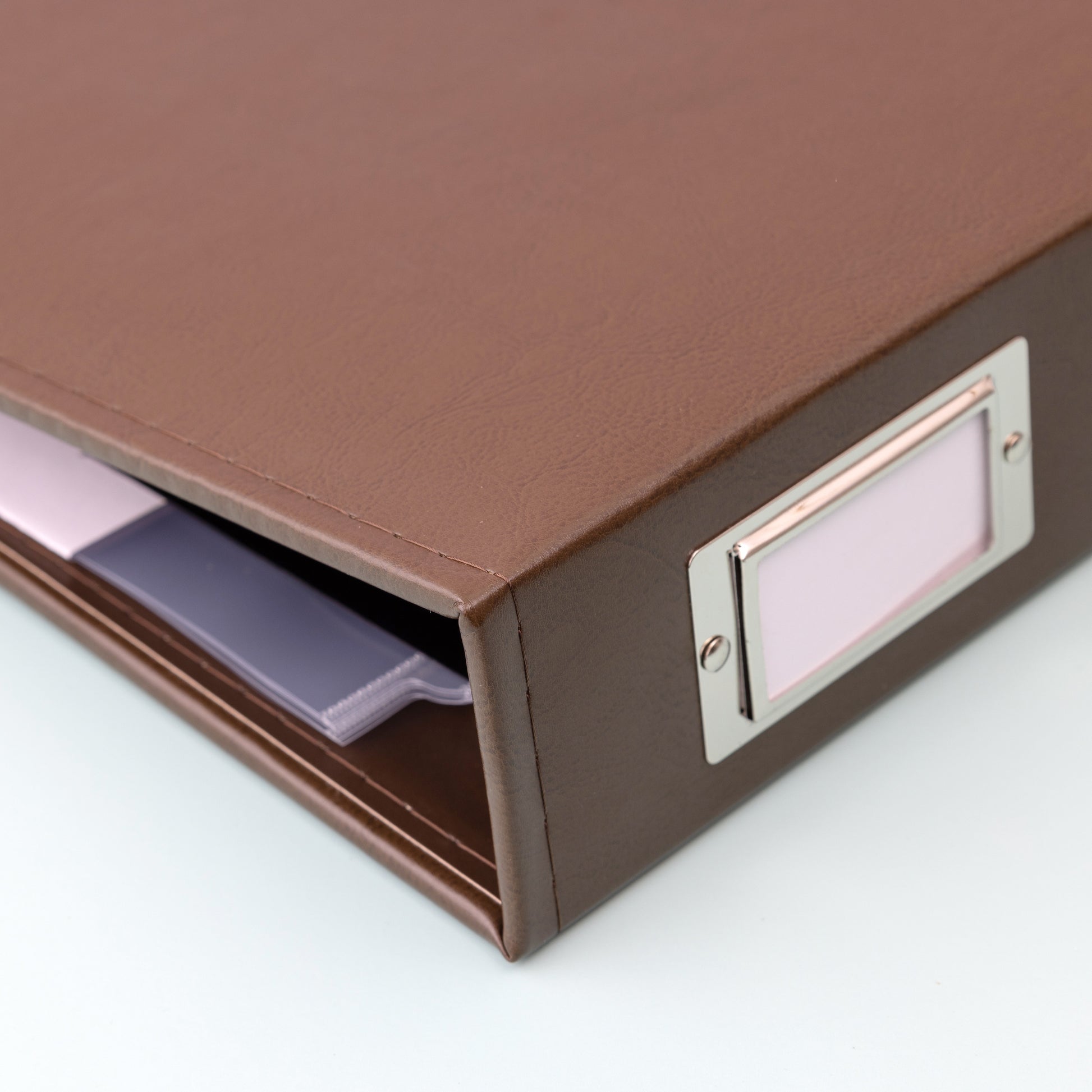 We R Makers 12x12" Faux Leather D-Ring Photo Album
