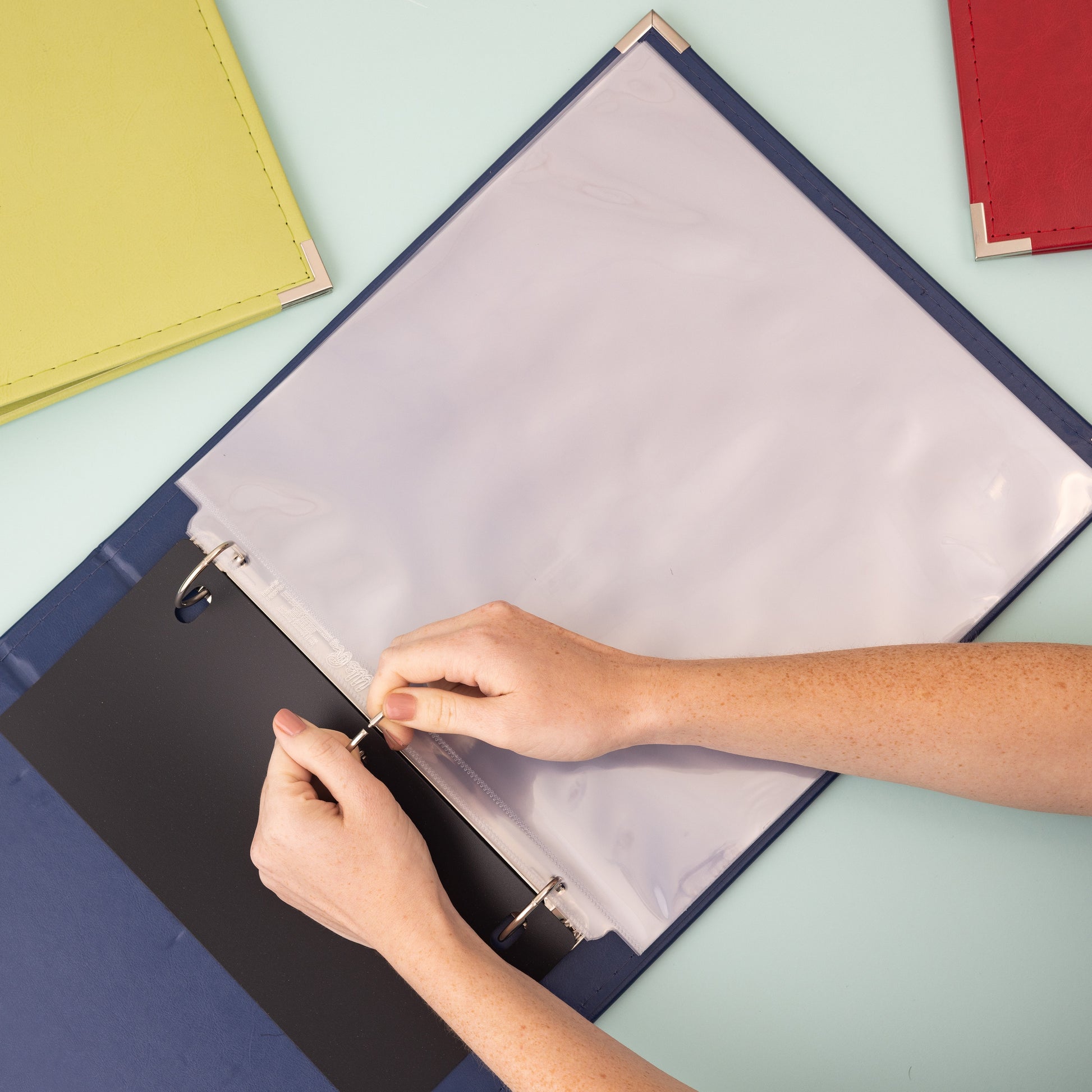 We R Makers 12x12" Faux Leather D-Ring Photo Album