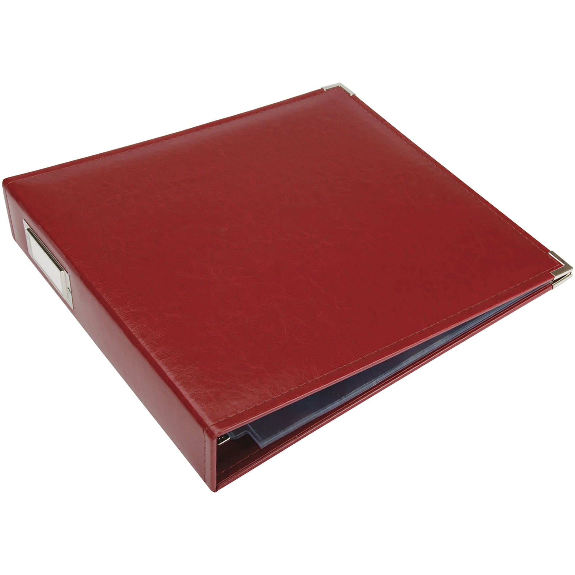 We R Makers 12x12" Faux Leather D-Ring Photo Album