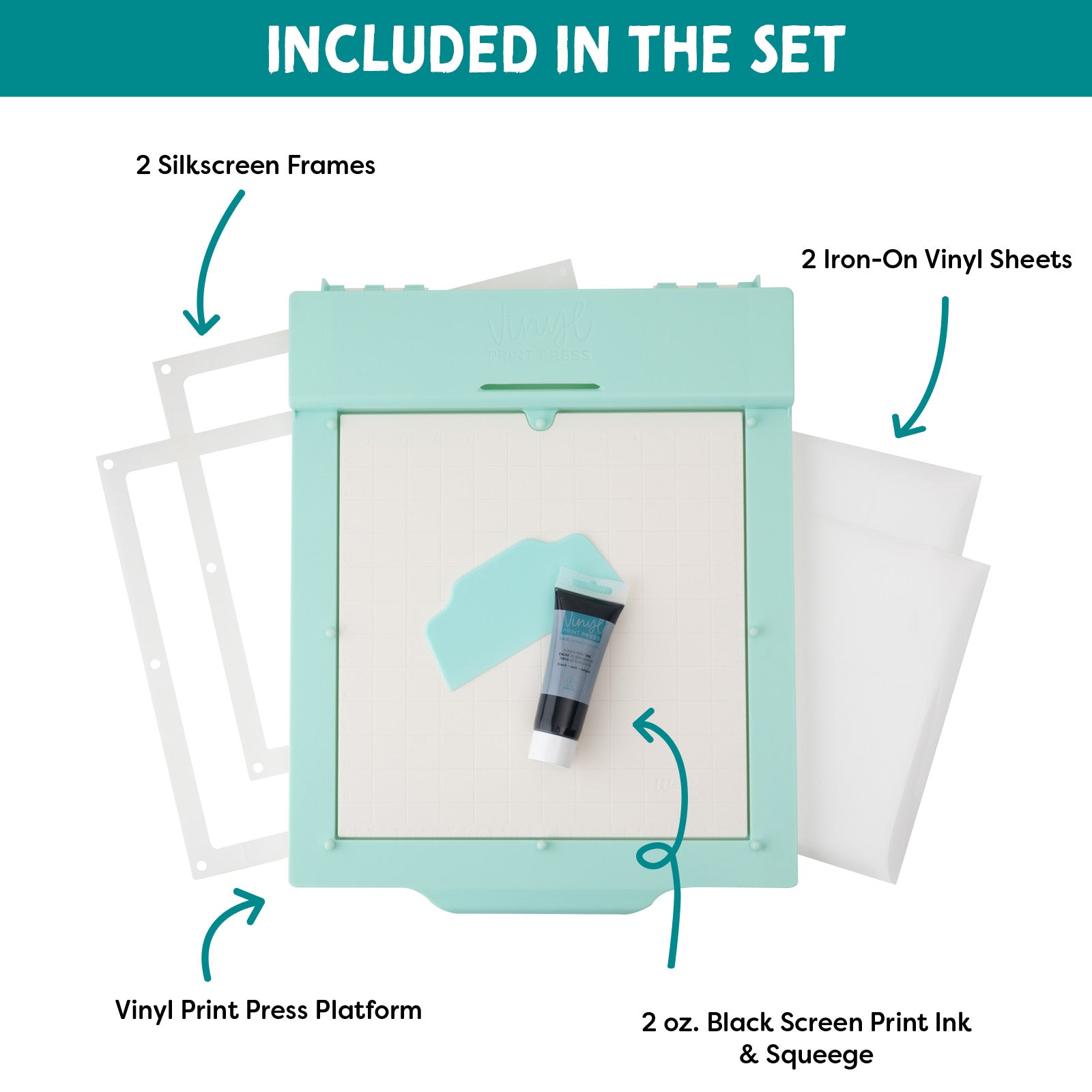 We R Makers All-In-One Vinyl Print Press Kit