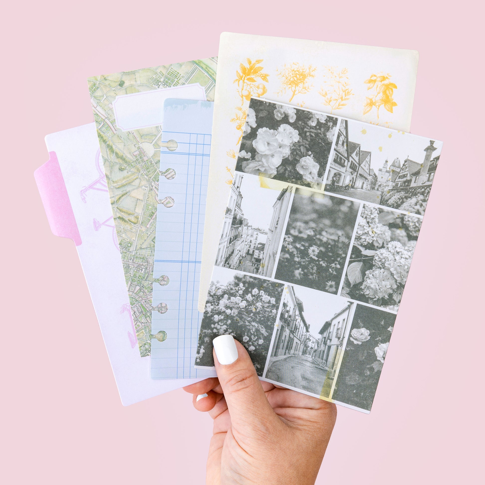 Maggie Holmes Parasol Paperie Pack 200 Pack-Paper Pieces & Washi Stickers
