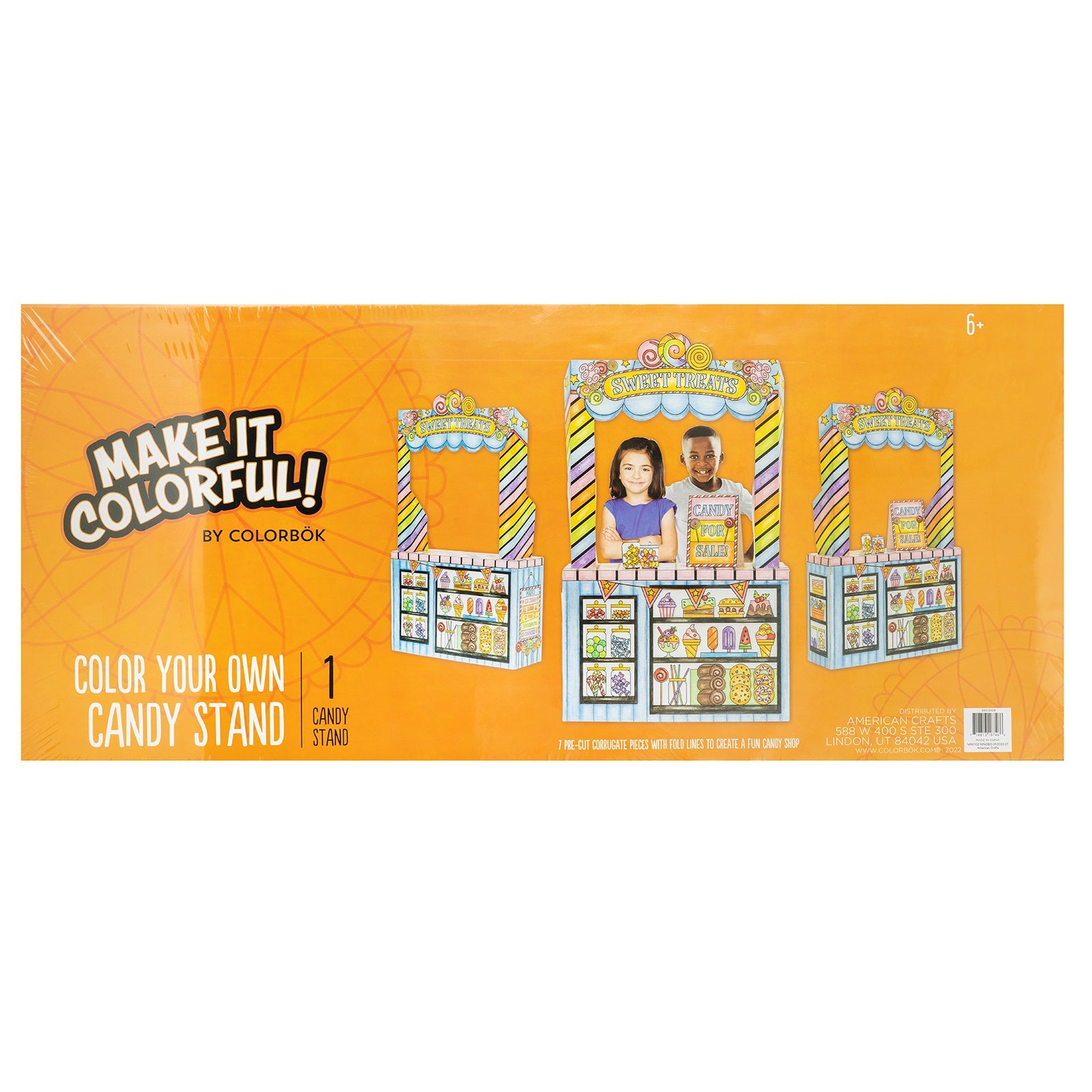 Make It Colorful! Color Your Own Candy Stand