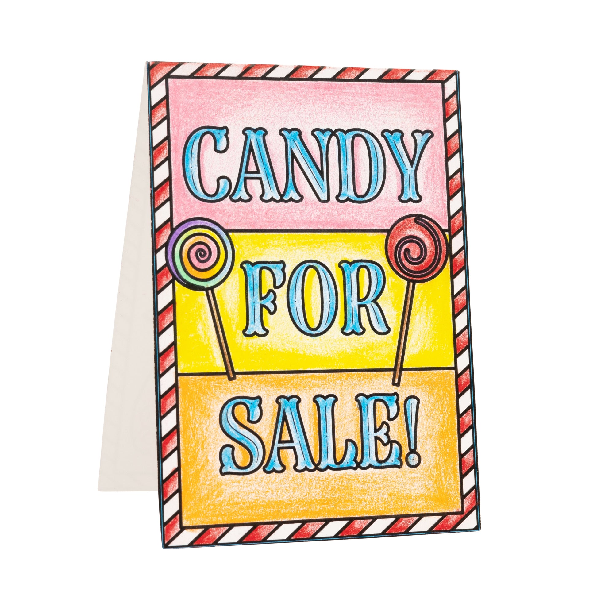 Make It Colorful! Color Your Own Candy Stand