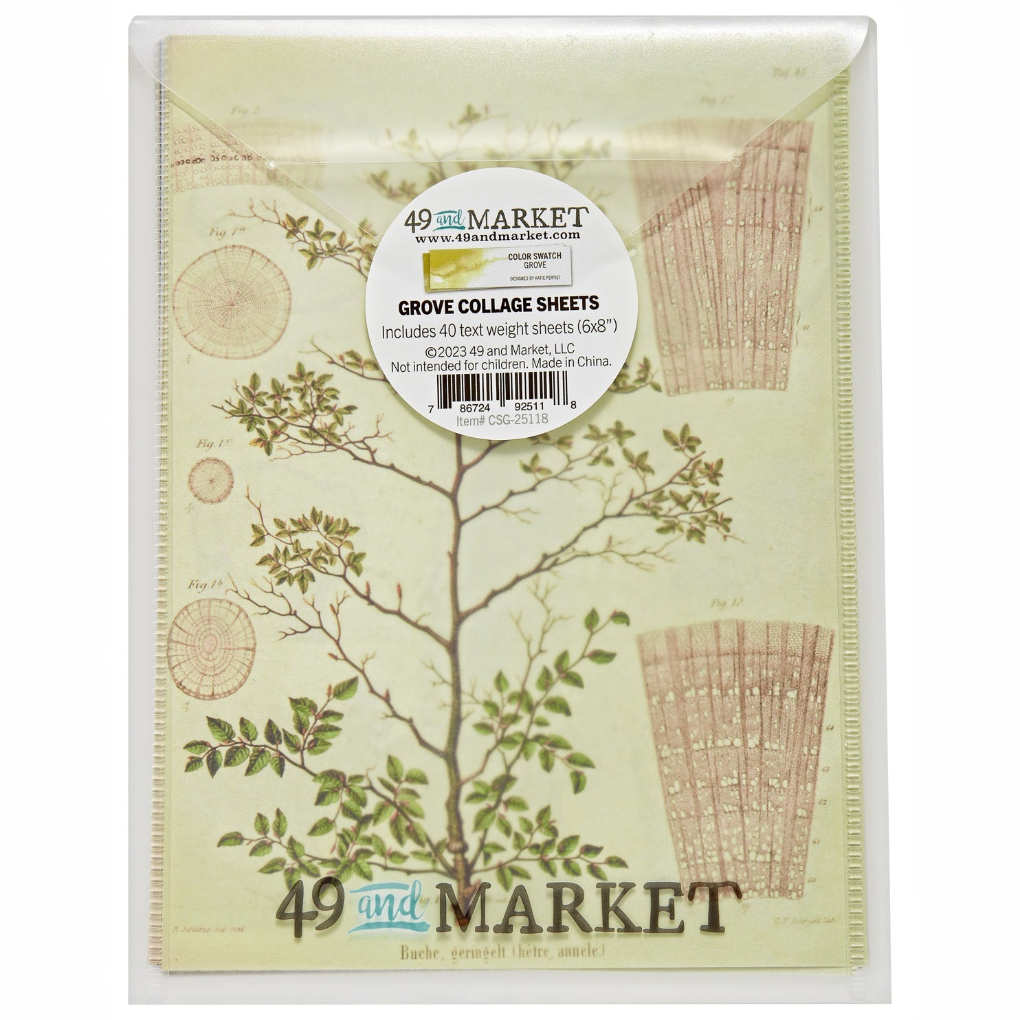 49 And Market 6x8" Collage Sheets Sets