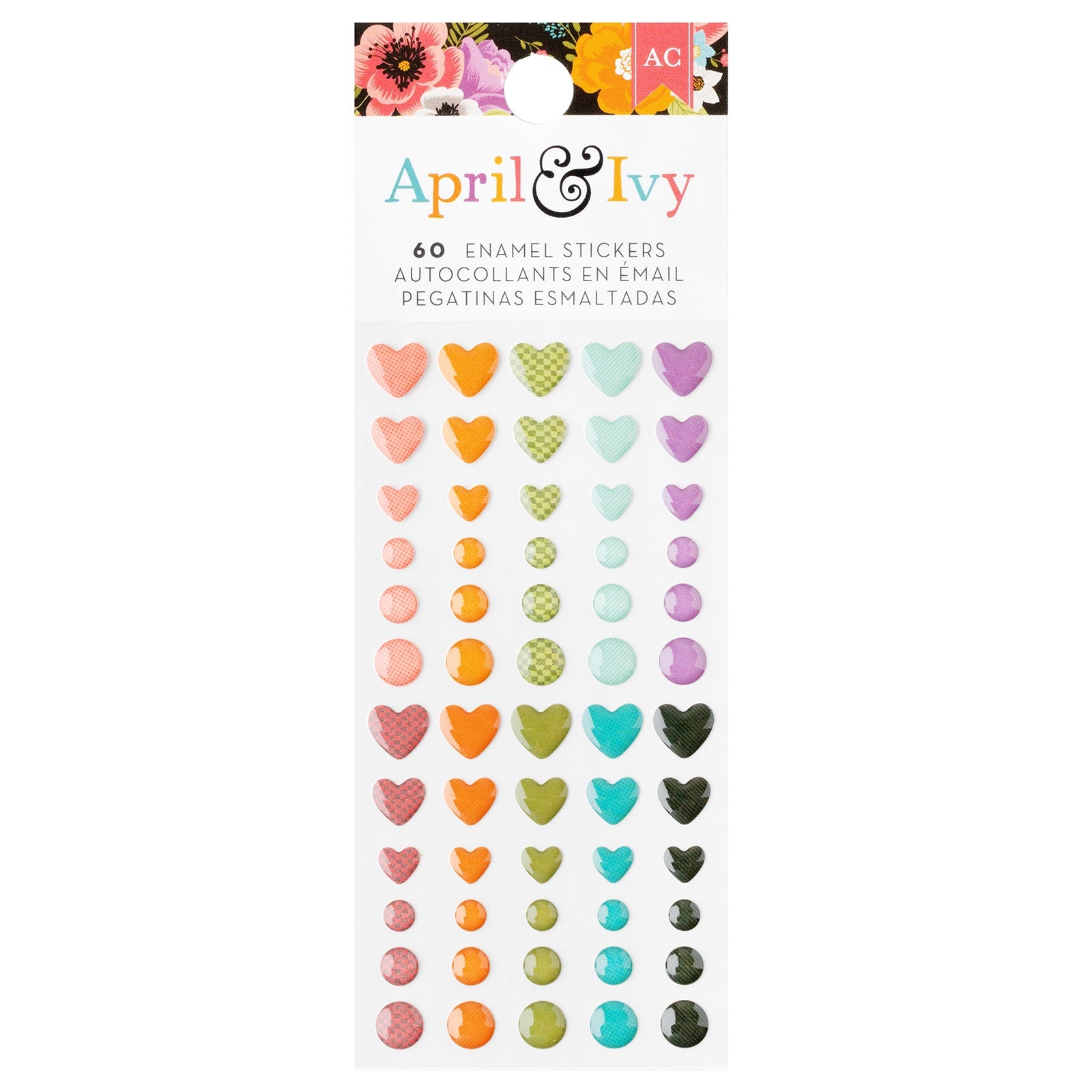 American Crafts April And Ivy Enamel Dots