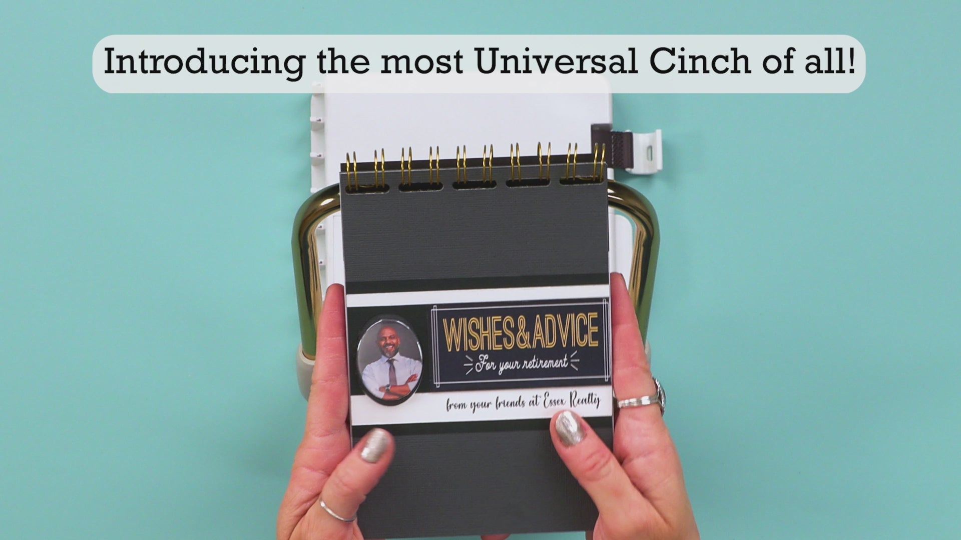 Video of We R Makers Universal Cinch Book Binding Machine 