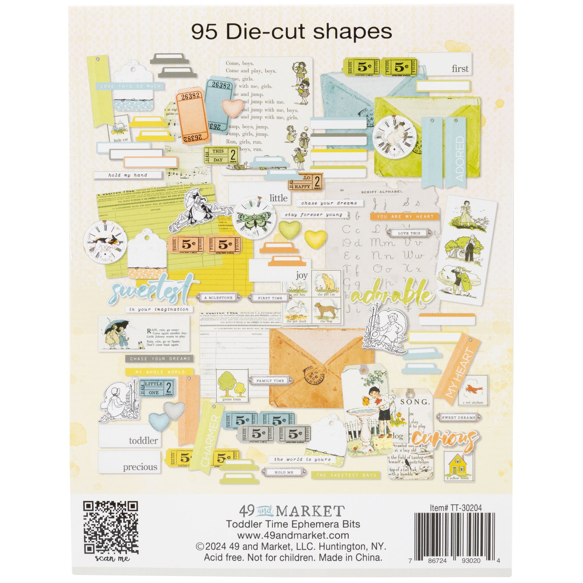 49 and Market Ephemera Collection Packs