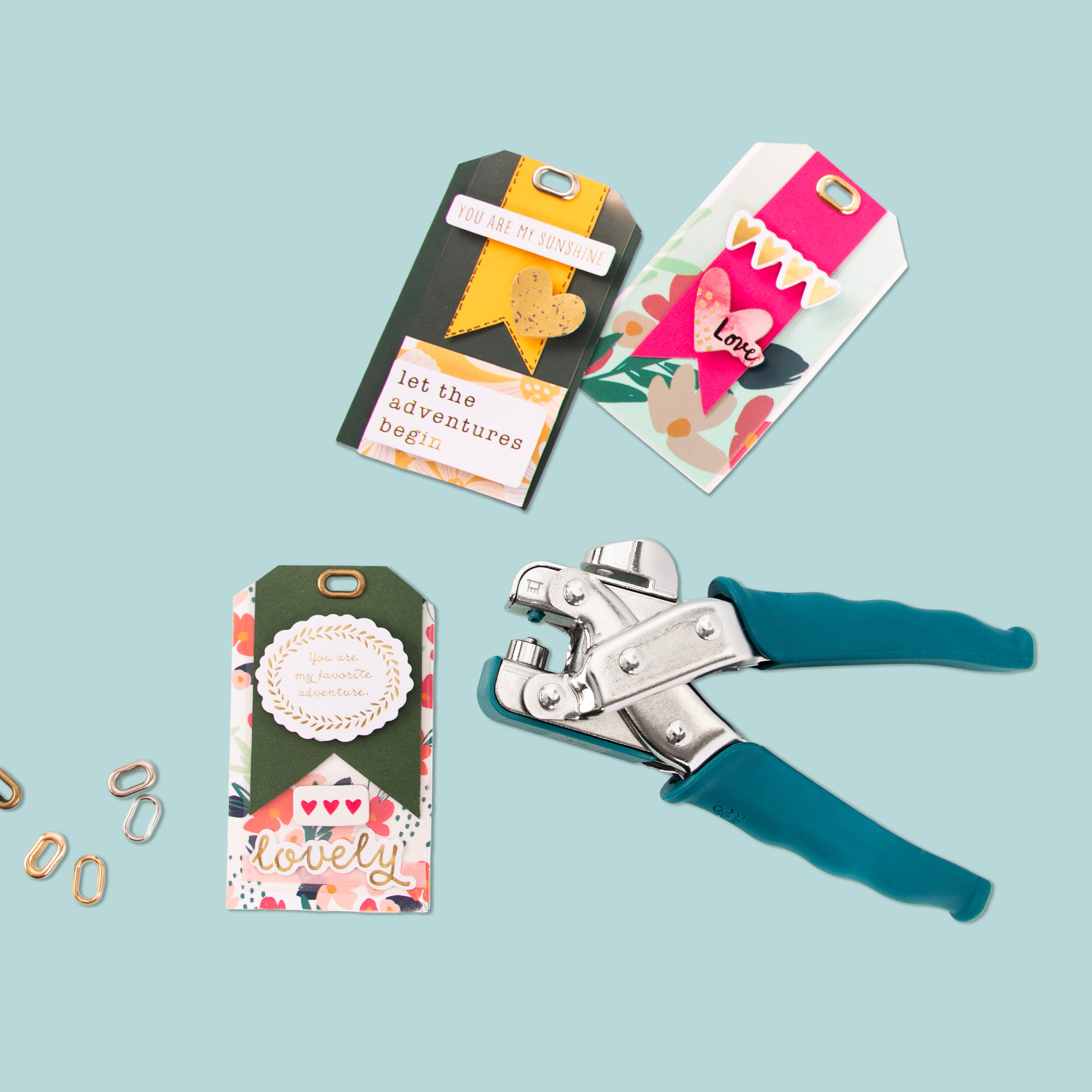 We R Makers Oval Crop-A-Dile Punch and Eyelet Setter