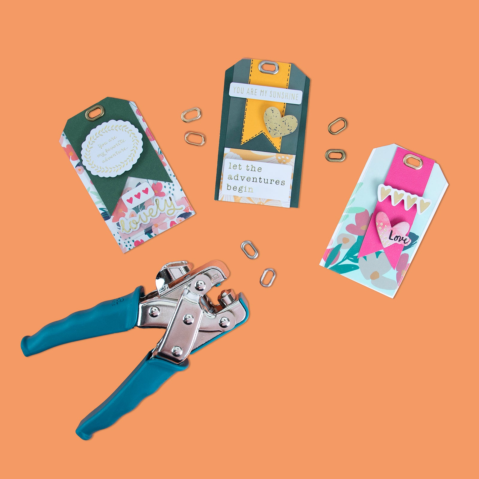 We R Makers Oval Crop-A-Dile Punch and Eyelet Setter