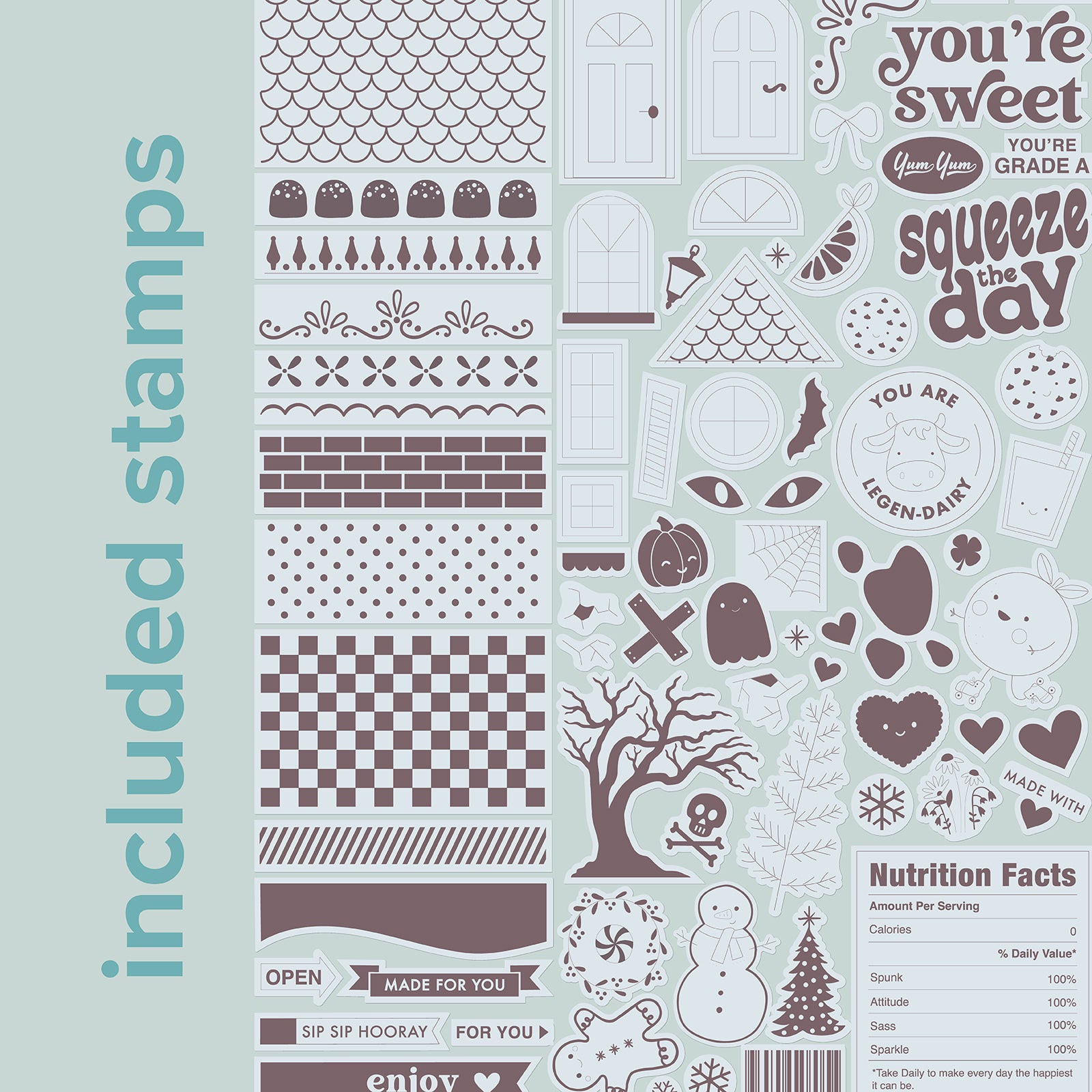 We R Makers Carton Stamp Board