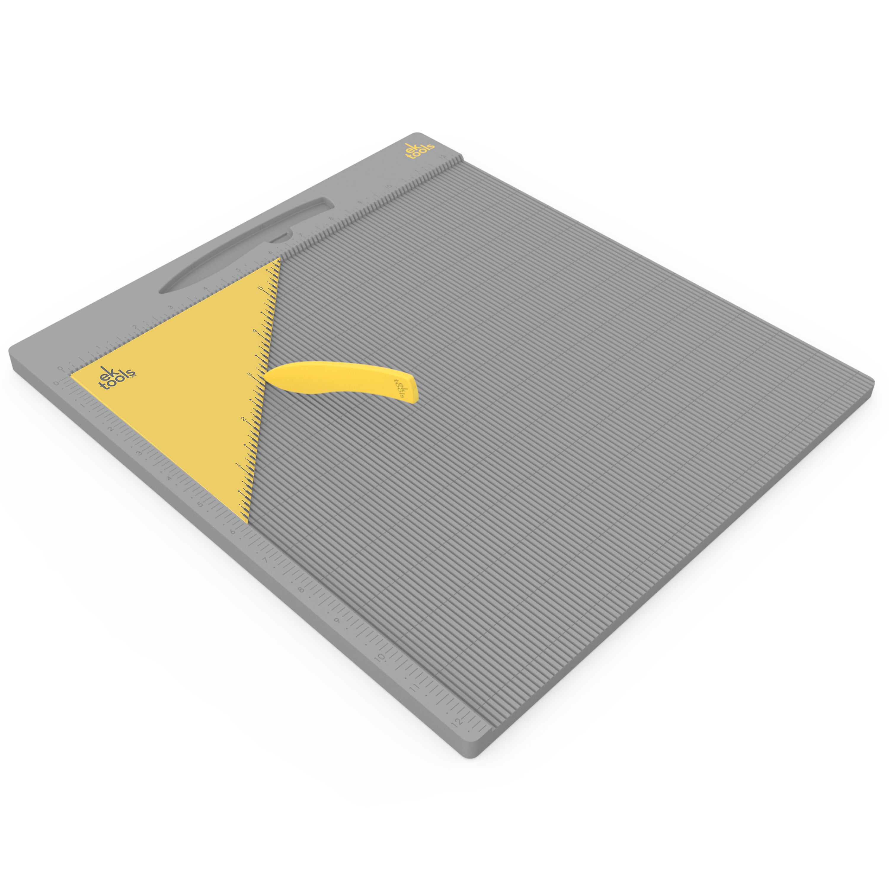 EK Tools Standard 13"x14.25" Scoring Board with Bone Folder from the side